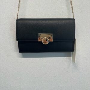 Ted Baker London | Parisa Black Crossbody Logo Bag